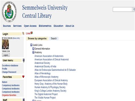 Central Library Of Semmelweis University Short History Homepage Ppt Download