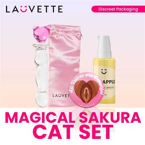Lauvette Magical Glass Sakura Dildo Set Shopee Philippines