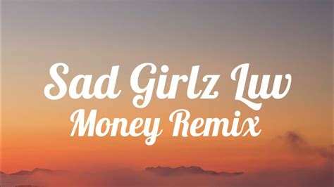 Amaarae Sad Girlz Luv Money Remix Lyrics Ft Kali Uchis Moliy