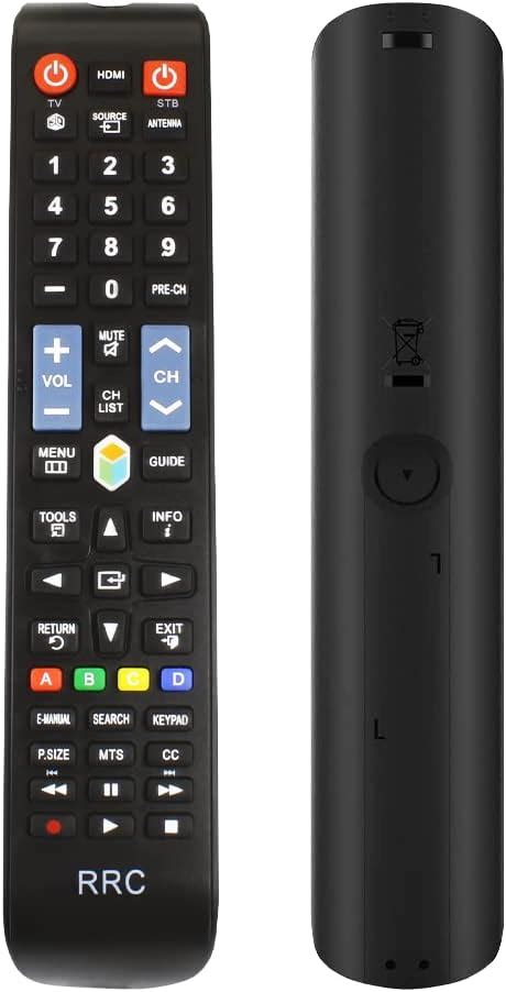 Amazon Rrc Universal Replacement Remote For Samsung Led Lcd K