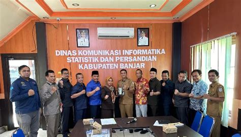 Dinas Kominfo Kabupaten Sidoarjo Jalin Silaturahmi Dkisp Kabupaten Banjar