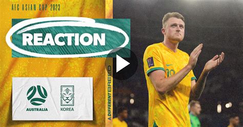 WATCH Socceroos React To Australia 1 2 Korea Republic AFC Asian Cup