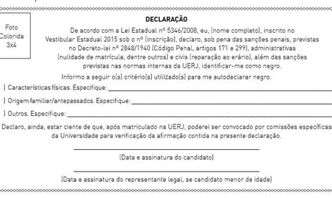 Justificativa De Autodeclaração Como Fazer EDUKITA