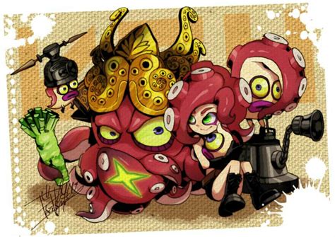 Octoling Takozonesu Octotrooper Dj Octavio Octoball And 1 More