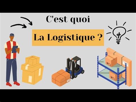 Séance 1 Introduction à la logistique YouTube