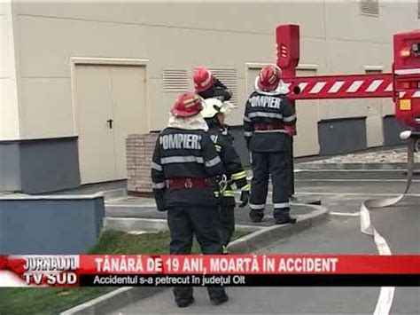 Tanara De 19 Ani Moarta In Accident YouTube