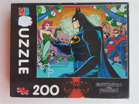 Batman & Robin Jigsaw Puzzle 200 Pieces Vintage 1979 Milton Bradley MB ...