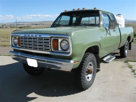 Sell New 1977 Dodge Power Wagon Macho 1 Owner 566 Miles Offered By