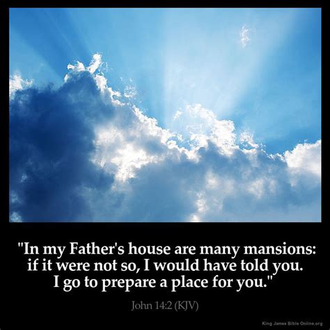 John 14 2 Inspirational Image