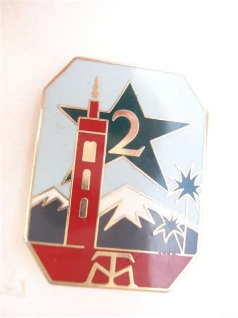 INSIGNE 2 RÉGIMENT de tirailleur marocain RTM bALLARD EUR 3 00