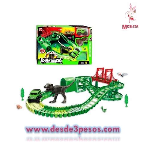 Pista Dino Track Pza Para Armar De Pl Stico X Cm Medidas De