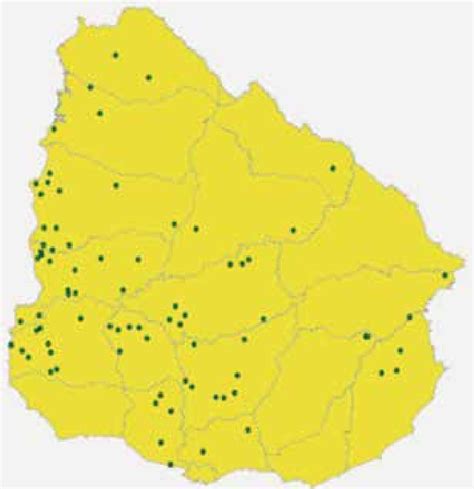 Distribuci N Geogr Fica De Los Establecimientos Registrados Como