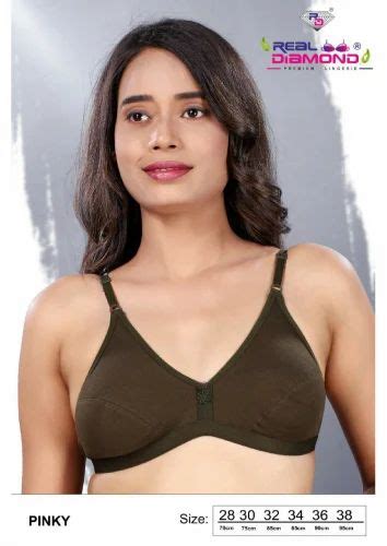 Non Padded Cotton Dark Brown Regular B Cup Bra Plain At Rs 78piece In Ahmedabad