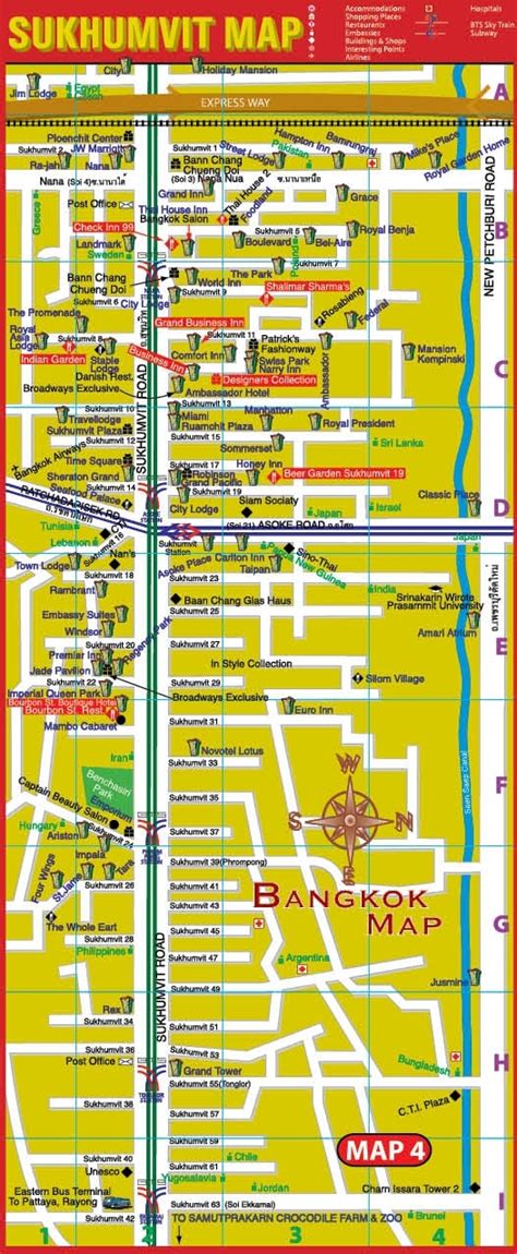 Sukhumvit Road Map