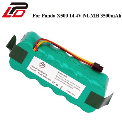 NI MH 14 4V 3500mAh For Panda X500 Battery For Dibea X500 X580 Vacuum