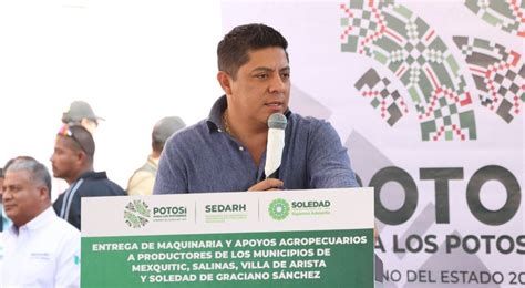 Anuncia Ricardo Gallardo Inversi N Millonaria Para Calles Y Caminos En