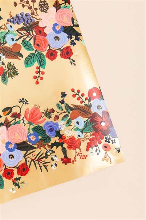 Rifle Paper Co Garden Party Wrapping Paper Francescas