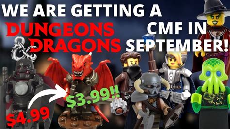 Lego Collectable Minifigs Are Getting Cheaper Dungeons And Dragons Cmf Leak Youtube