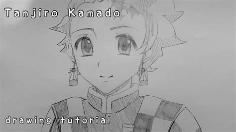 How To Draw Tanjiro Kamado Demon Slayer Anime Boy Drawing Tutorial