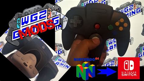 WGZ Mods 8Bitdo N64 Controller Mod For Switch PC YouTube