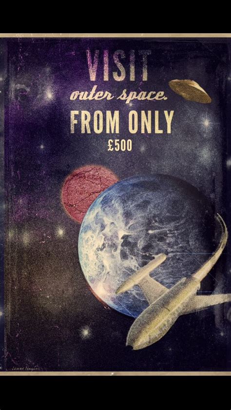 Gcse Art Space Retro Photoshop Poster Photoshop Poster Gcse Art