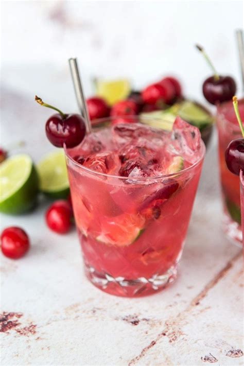 A Fresh And Delicious Cherry Cocktail Recipe Cherry Cocktail Recipes