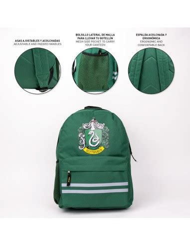 Mochila Casual Slytherin Harry Potter