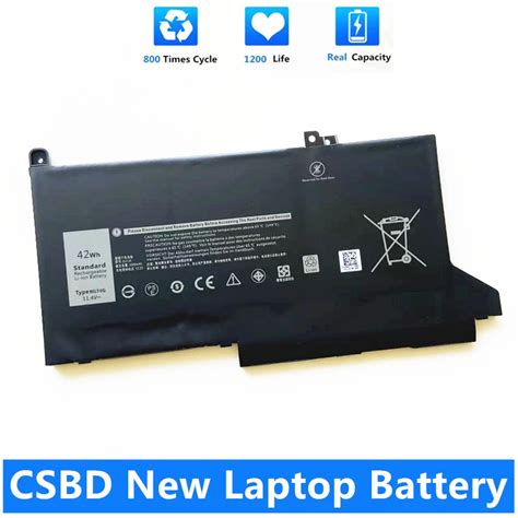 Csbd New 0g74g Laptop Battery For Dell Latitude 5300 5310 7300 7400 Series Notebook Og74g 02pfpw