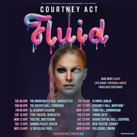 Courtney Act To Bring Fluid Tour To The Uk And Ireland Express And Star