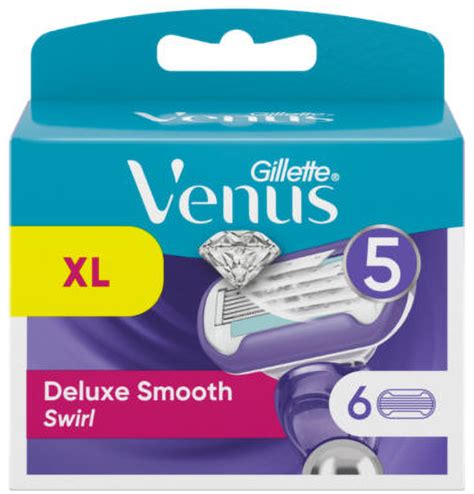 לקנות סכיני גילוח רב פעמיים Gillette Venus Deluxe Smooth Swirl לנשים