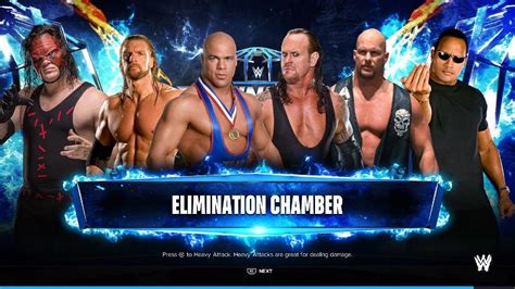 Wwe 2k24 Kurt Angle Vs Undertaker Vs The Rock Vs Kane Vs Triple H Vs