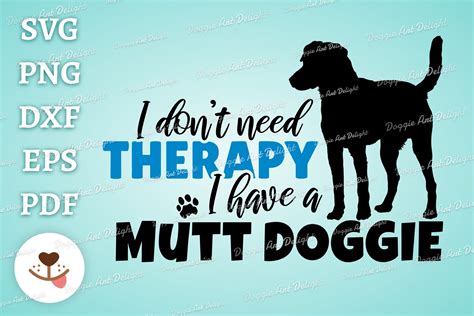 Funny Mutt Dog Lover Png Svg Dxf Cut Graphic By Doggie Art Delight