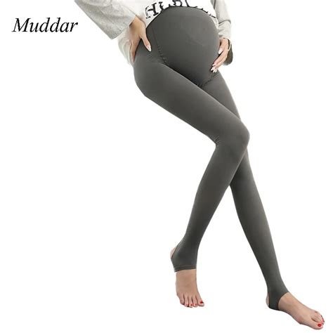 New Maternity Leggings Pants Pregnant Pantyhose D High Waist