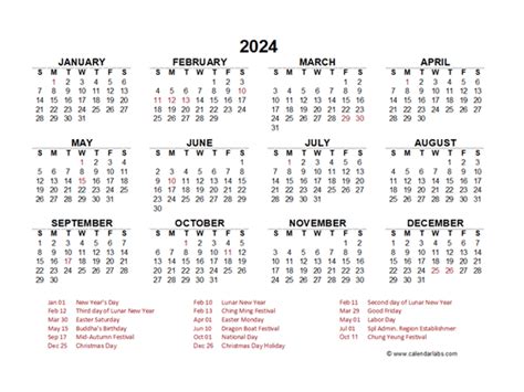 2025 Public Holiday Calendar Hong Kong - Jasper Brooks