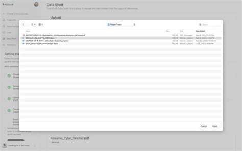 Data Shelf Setup Rogue Documentation