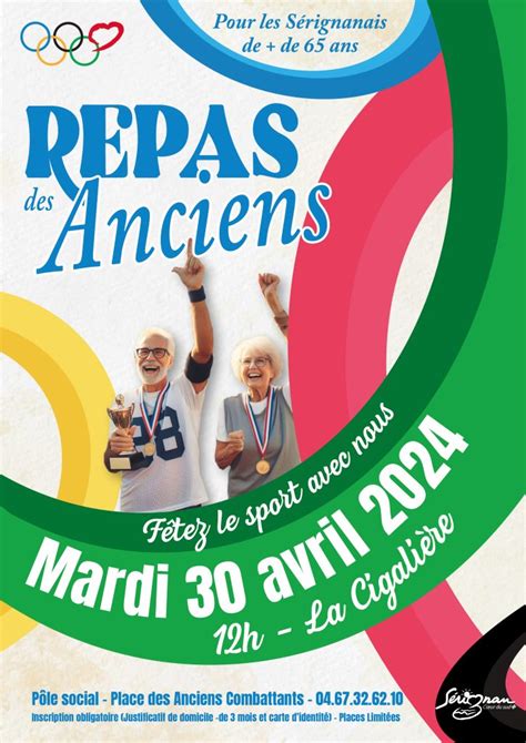 Inscriptions Ouvertes Pour Le Repas Des Anciens Ville De S Rignan