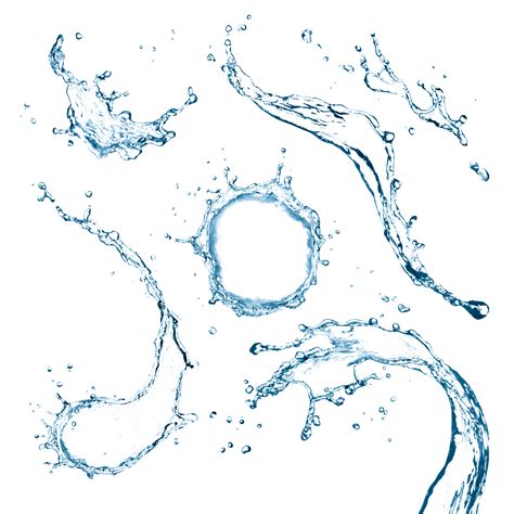 Струя воды пнг без фона