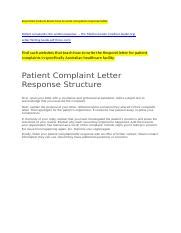 Links For How To Write Complaint Response Letter Docx Important Links