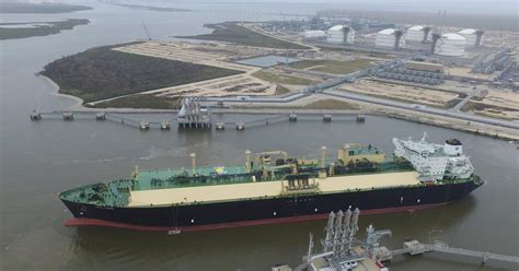 First Sabine Pass LNG Export For Cheniere Ships News Port Strategy