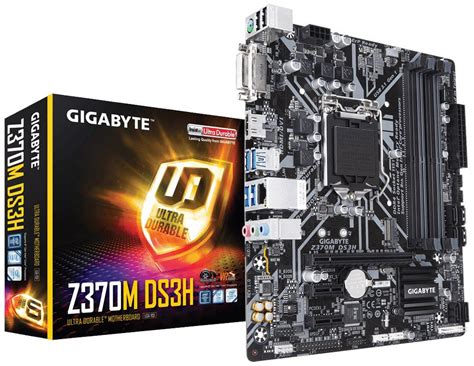 Gigabyte Z370 Socket 1151 Z370 Ddr4 S Ata 600 Micro Atx Coffee Lake Cpus Only Falcon