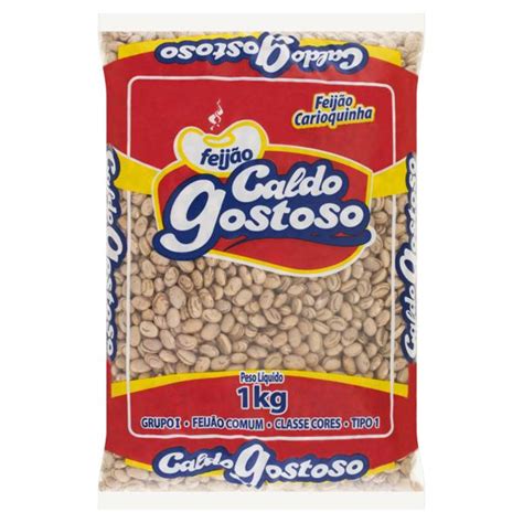 Feijão Carioca Tipo 1 Caldo Gostoso Pacote 1kg Super José