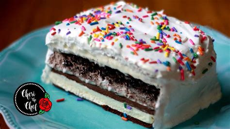 Cake Made From Ice Cream Sandwiches 🍦 Easy 5 Ingredient Ice Cream Torte Youtube