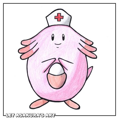 Nurse Chansey Fan Art Dedication By Leyasakura On Deviantart