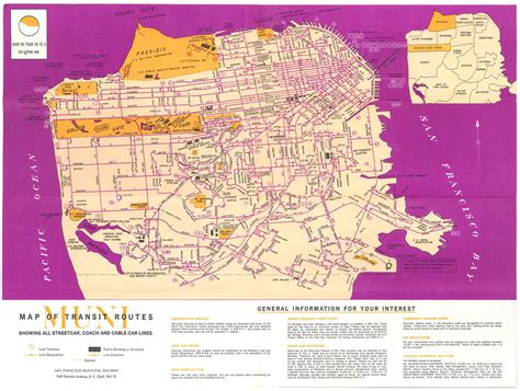 Historical Map: San Francisco Muni Transit Routes,... - Transit Maps