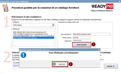 Creazione Di Un Catalogo Collegato Al Sito Ecommerce Di Un Fornitore