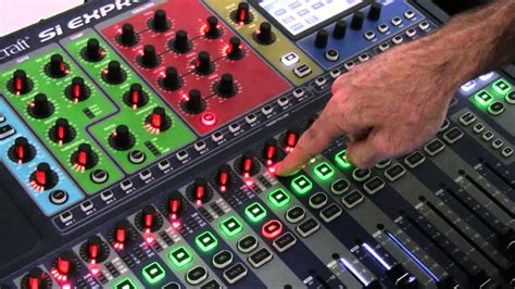 Soundcraft Si Expression Tutorial Youtube