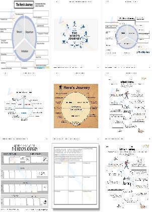 Hero's journey worksheets