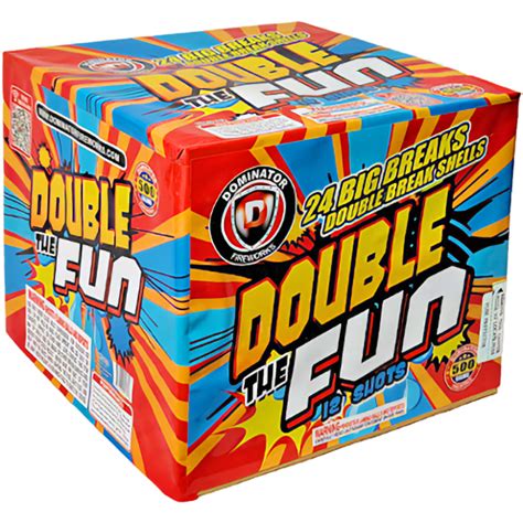 Double The Fun Firework Captain Boom