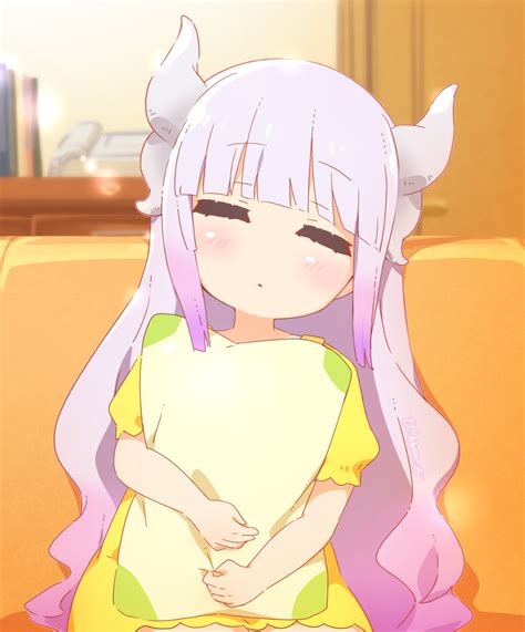 Kanna Sleeping by uta_25 : r/DragonMaid