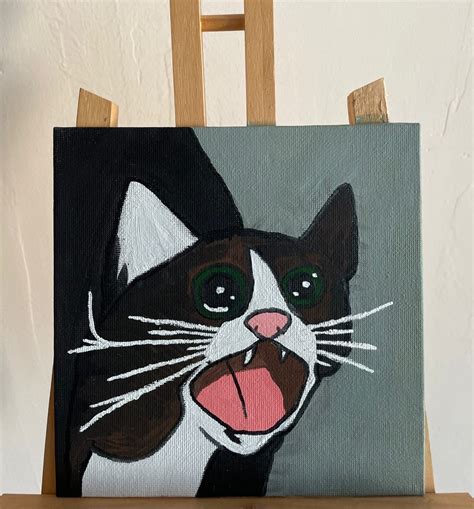 Иллюстрация Кот с мема | Illustrators.ru